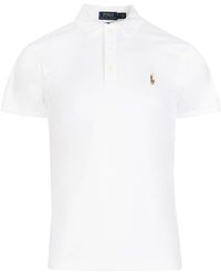 Polo Ralph Lauren - Embroidered Logo Polo Shirt - Lyst