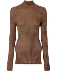 KHAITE - Vinci Wool And Silk-Blend Turtleneck Sweater - Lyst