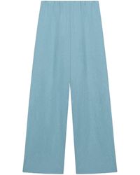 Nanushka - Straight-Leg Satin Trousers - Lyst