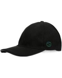 Gucci - Logo Details Baseball Hat - Lyst