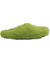 Marni - Fussbett Slip-On Flat Mules - Lyst