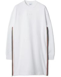 Burberry - Long Sleeved Sweater Dress - Lyst