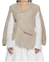 Comme des Garçons - Long-Sleeved Suit Jacket - Lyst