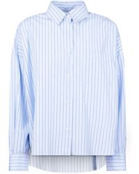 Weekend by Maxmara - Aureo Striped Button-Up Shirt - Lyst