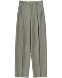 AURALEE - Two Tuck Straight-Leg Trousers - Lyst