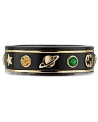 Gucci - Icon Ring With Gemstones - Lyst
