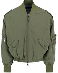 Dolce & Gabbana - Logo Bomber Jacket - Lyst