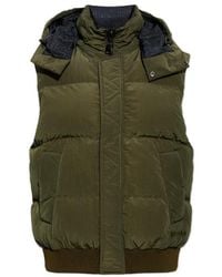 Balmain - Insulated Quilted Hooded Vest - Lyst
