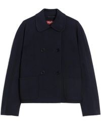 Max Mara - Double Breasted Jacket - Lyst
