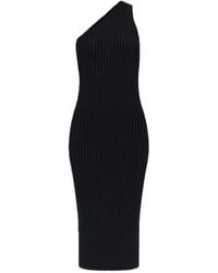 IRO - Kellie One-Shoulder Ribbed Midi Dress - Lyst