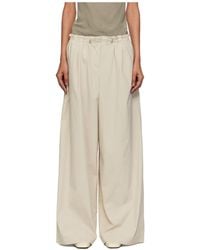 St. Agni - Small Paper Bag Waist Casual Pants - Lyst