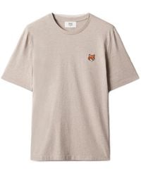 Maison Kitsuné - Maison Kitsuné Fox Head Patch T-Shirt - Lyst