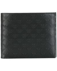 Emporio Armani - Logo Wallet - Lyst