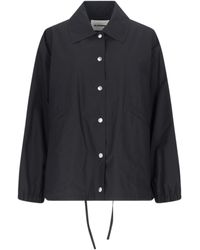 Jil Sander - Logo Single-Breasted Jacket - Lyst