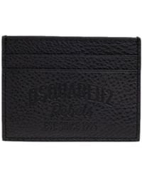 DSquared² - Rebels Logo Embossed Card Holder - Lyst