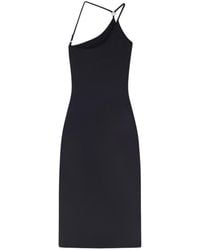 Coperni - C-Logo One-Shoulder Midi Dress - Lyst