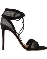 Gianvito Rossi - Open Toe High Heel Sandals - Lyst