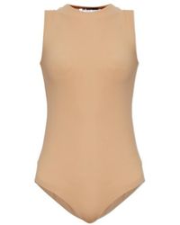 Jil Sander - Sleeveless Bodysuit - Lyst