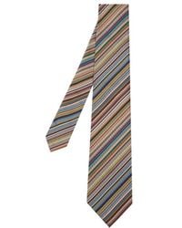 Paul Smith - 'Signature Stripe' Silk Tie - Lyst