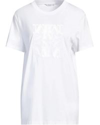 Max Mara - Solid Color T-Shirt - Lyst
