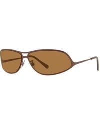Stella McCartney - Geometric Frame Sunglasses - Lyst