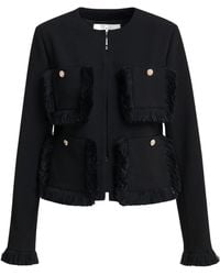 Essentiel Antwerp - Kinetic Fringed Jacket - Lyst