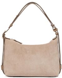 Marella - Compact Suede Bag - Lyst