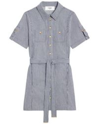 Celine - Trapeze Mini Dress - Lyst