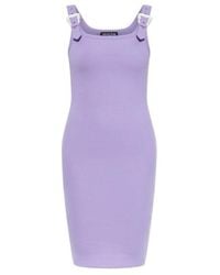 Versace Jeans Couture - Couture Buckle Strap Bodycon Dress - Lyst