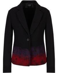 Emporio Armani - Single-Breasted Suit Jacket - Lyst