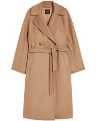 Weekend by Maxmara - Resina Belted Long Coat - Lyst
