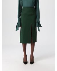 Ermanno Scervino - Front Slit Midi Skirt - Lyst