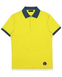 Prada - Logo Polo Shirt - Lyst