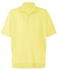 Homme Plissé Issey Miyake - Homme Plissé Issey Miyake Monthly Colors August Pleated Shirt - Lyst