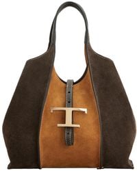Tod's - Double-Handle Shoulder Bag - Lyst