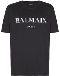 Balmain - T-Shirt With Print - Lyst