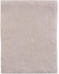 Brunello Cucinelli - Ribbed-Knit Cashmere Scarf - Lyst