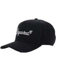 DSquared² - Logo Embroidered Baseball Cap - Lyst