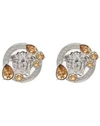Versace - Embellished Earrings - Lyst