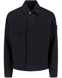 Stone Island - Long Sleeved Jacket - Lyst