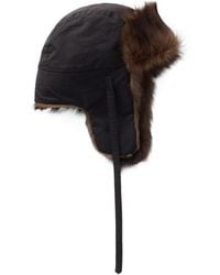 Lemaire - Shearling-Lined Chapka Hat - Lyst