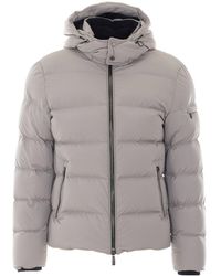 Moorer - Brett Hooded Padded Down Jacket - Lyst