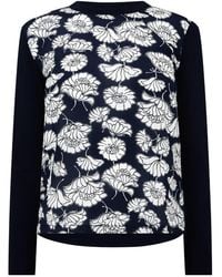 Weekend by Maxmara - Floral Knitted Top - Lyst