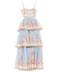 Zimmermann - Daylight Tiered Maxi Dress - Lyst