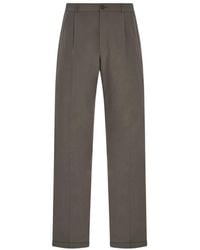 The Row - Tosca Pleated Wool Trousers - Lyst