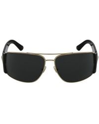 Versace - Eyewear Aviator Frame Sunglasses - Lyst