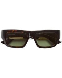 Bottega Veneta - Eyewear Dash Squared Sunglasses - Lyst