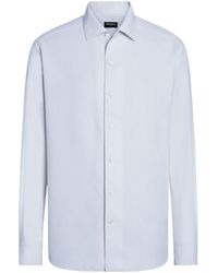 ZEGNA - Button-Fastening Shirt - Lyst