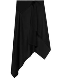 Givenchy - Zip-Front Asymmetric Skirt - Lyst