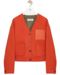 Loewe - Long Sleeve Jacket - Lyst